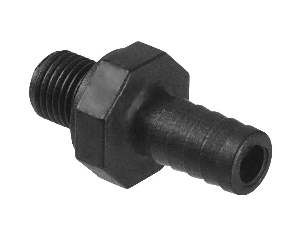 Adaptateur Waterway 413-1201 · Filetage 1/4" MPT vers embout 3/8" cannelé