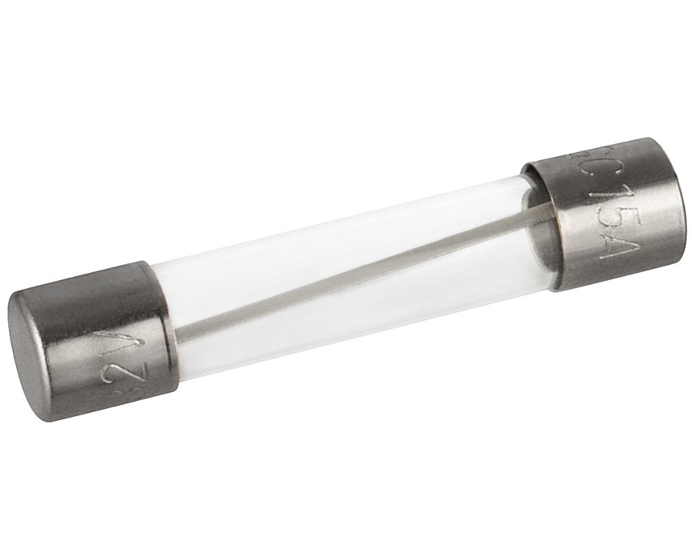 Fusible en verre Cooper Bussmann AGC-15 · 15 A · Action rapide · 32 mm