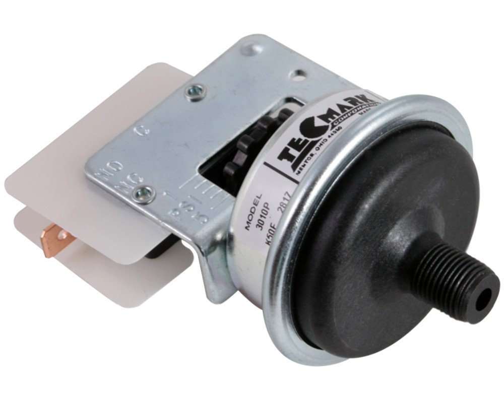 Pressostat Tecmark 3010P SPDT · Plage 1–5 psi · 25A
