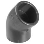 Coude PVC 45° Ø32 mm F/F · Modèle C4532 haute qualité