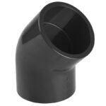 Raccord PVC Coude 45° Ø50 mm F/F · Modèle C4550
