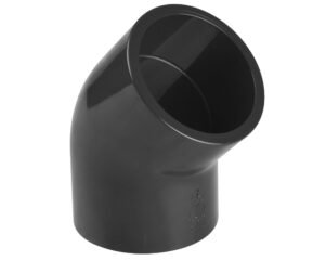 Raccord PVC Coude 45° Ø50 mm F/F · Modèle C4550