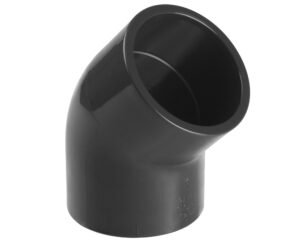 Coude PVC 45° Ø63 mm femelle/femelle C4563 · Raccord pression haute résistance