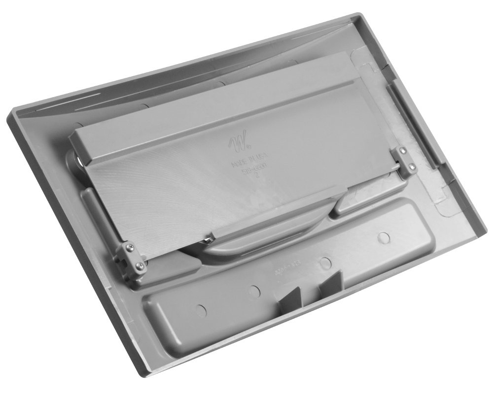 Façade et volet Waterway Front Access 2 ovale · Modèle 550-6637 · Pour skimmer double cartouche – Image 2