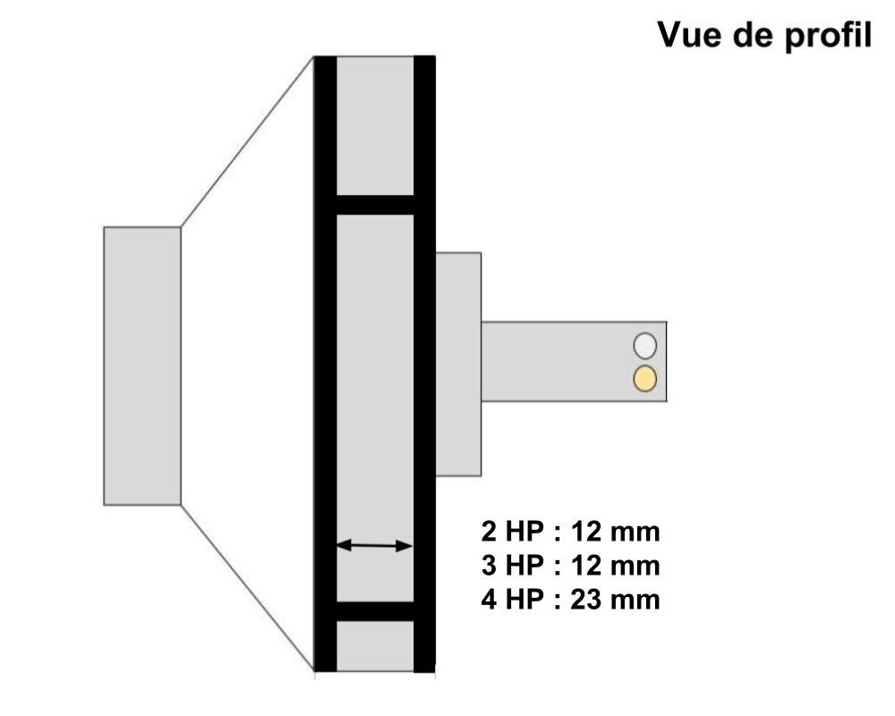 Turbine Waterway Hi-Flo 2 HP · Pour pompes mono et bi-vitesse – Image 2