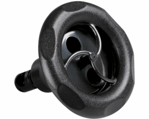Buse Rising Dragon 5" Twin Roto · Massage rotatif double zone · Finition texturée noire