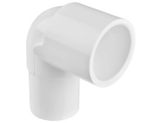 Coude 90° ABS blanc Spears 44889 · Raccord M/F 3/4" (27 mm)
