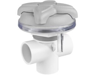 Vanne de répartition Waterway Star 600-3507L · 3 voies · Ø1" · LED intégrable