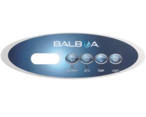 Membrane Balboa VL240 · Autocollante 4 Touches Jets, Éclairage, Température