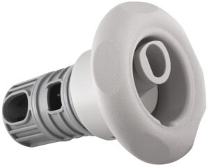 Buse de massage rotative Pentair American Luxury 9503XX-214 · Gris lisse · Ø88 mm