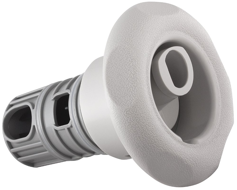 Buse de massage rotative Pentair American Luxury 9503XX-214 · Gris lisse · Ø88 mm