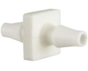 Coupleur pneumatique double embout cannelé 5 mm · Modèle 190020