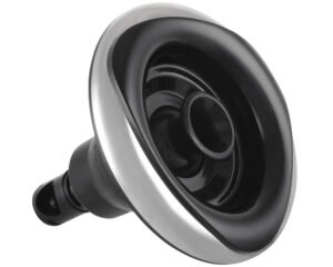 Buse Directionnelle 5" Rising Dragon RD203-5611S · Inox & Noir · Jet Orientable