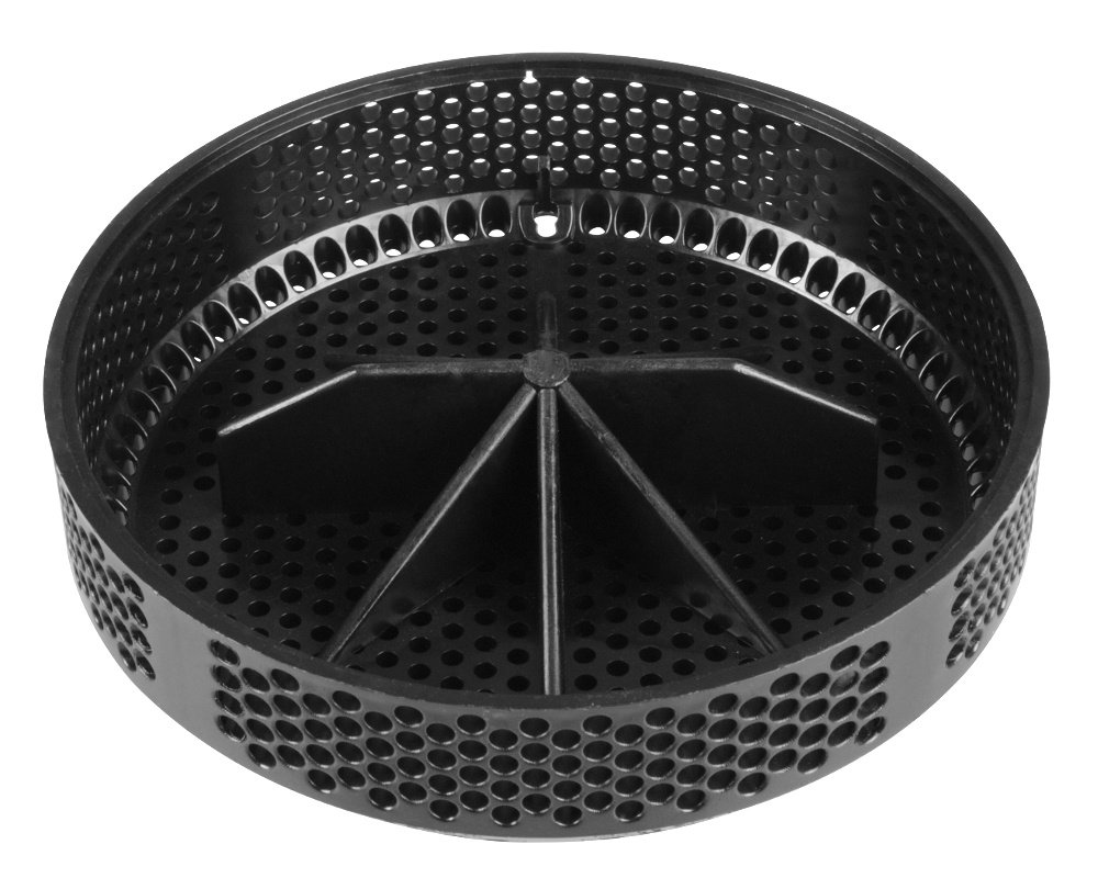 Grille anti-vortex Waterway Super Hi-Flo · Ø133 mm · Gris · Pour bonde 2" et 2,5" – Image 2