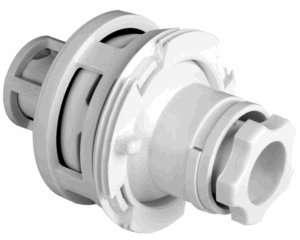 Buse de massage Balboa Caged Freedom Adjustable · Jet Orientable 54 mm · Série 10-FS35A-WHT