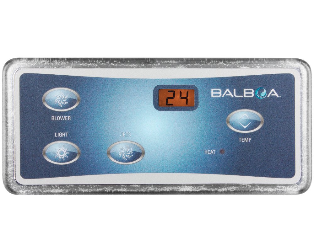 Clavier de commande Balboa VL402 · 4 touches · RJ45 · Compatible GS100 à GS511Z