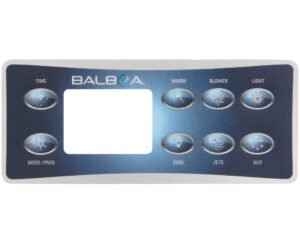Membrane Balboa VL801D · 8 touches avec fonction Aux · 175 × 74 mm