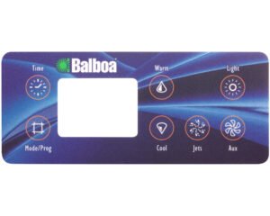 Membrane Balboa VL801D · 7 touches autocollante exclusive pour spa