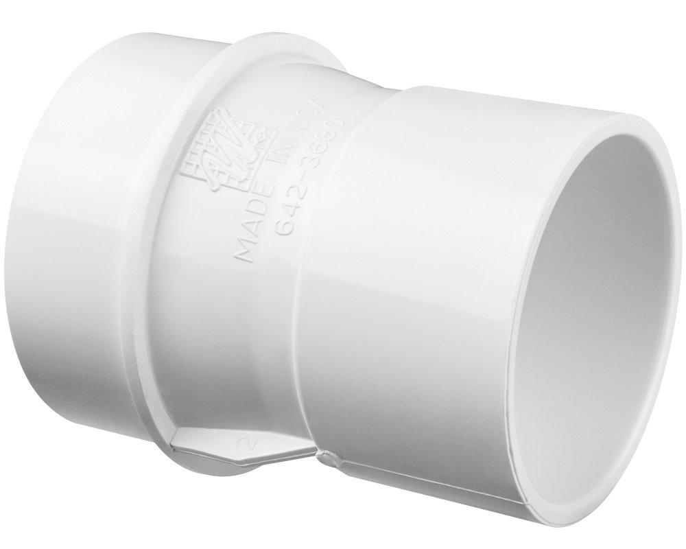 Adaptateur droit Waterway Super Hi-Flo 2" x 2,5" · ABS haute résistance