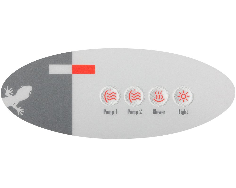 Membrane autocollante Gecko TSC-3 / K-3 · Interface tactile de rechange