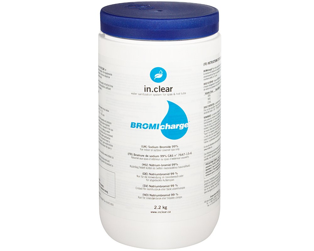 Sel désinfectant BromiCharge Gecko 0699-300009 · Bromure de sodium 99% · 2,2 kg