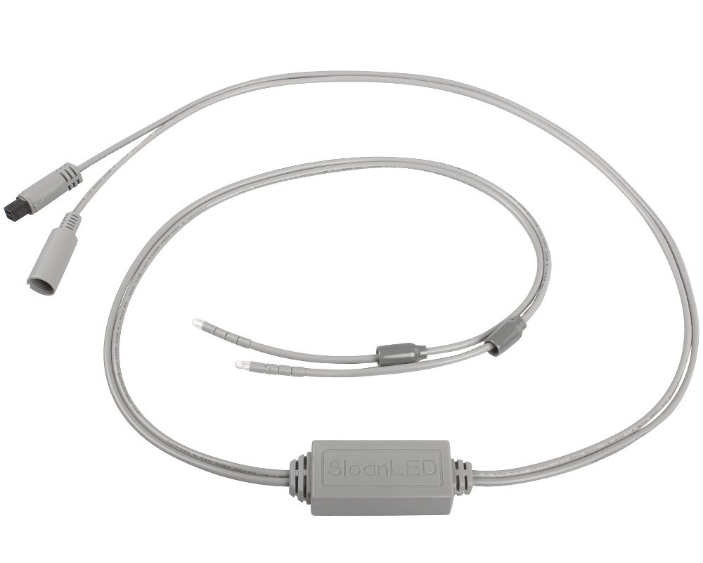 Câble connecteur SloanLED 701564-2-DLO avec 2 LEDs étanches · 12V DC