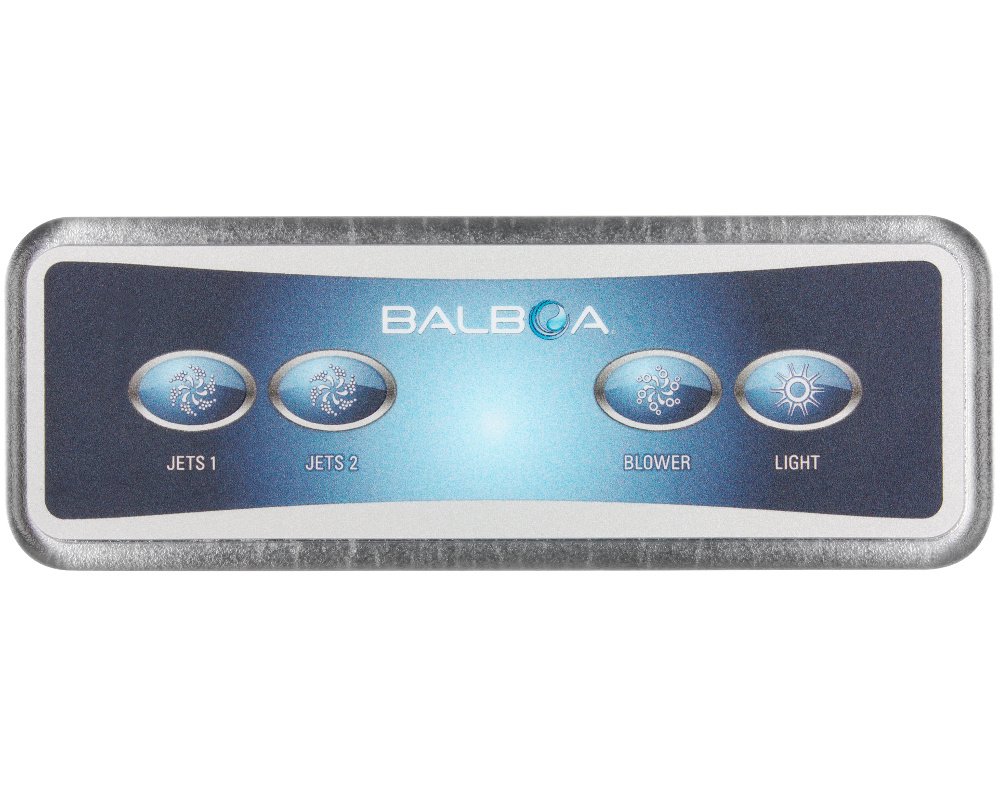Clavier auxiliaire Balboa VX40D · 4 touches spa · RJ45 · Compatible GS-DZ