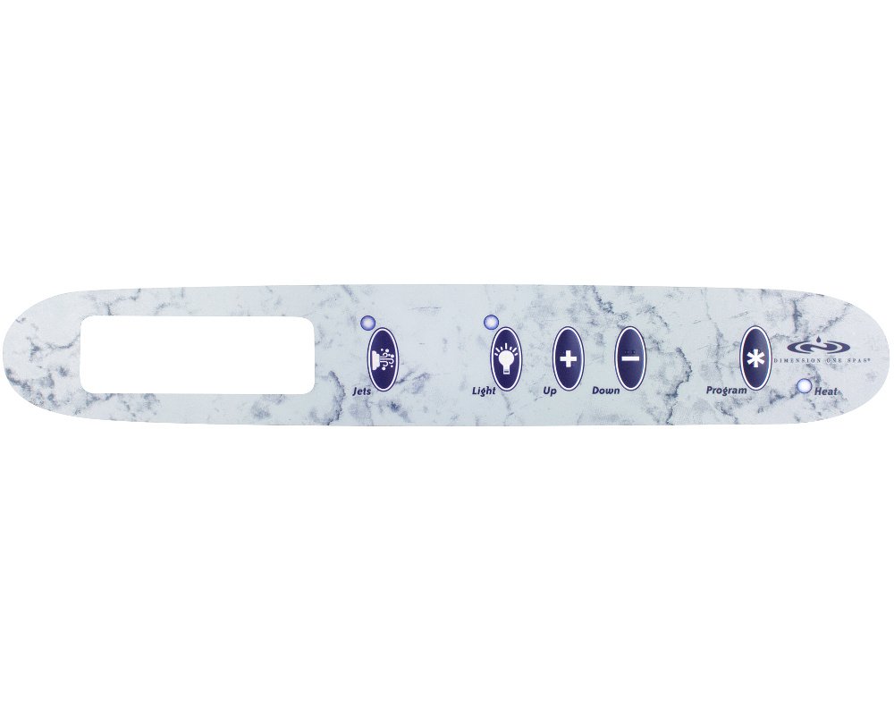 Membrane 5 touches Gecko TSC-24 / TSC-25 · Pour claviers Dimension One