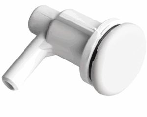 Buse d'air Waterway Lo-Pro 3/8" Gris · Compacte et Étanche