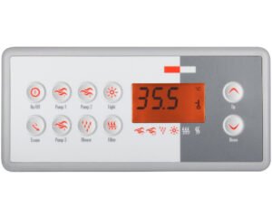 Clavier principal Gecko TSC-8 · 10 touches · Pour systèmes M-Class/MSPA