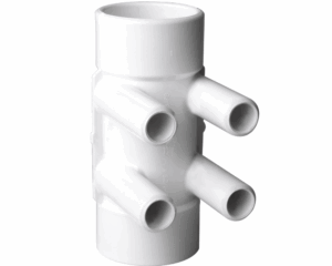 Nourrice Waterway 672-4140 · 1,5" F/F · 4 sorties 3/4" lisses
