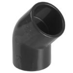 Coude PVC 45° C4525 · Ø25 mm Femelle/Femelle