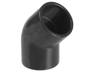 Coude PVC 45° C4525 · Ø25 mm Femelle/Femelle