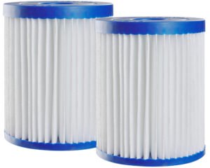 Filtres spa Microban PIN3PAIR · Paire compatible Intex Type E