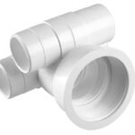 Douille en Té Waterway Poly Jet 210-5830 · Raccordement 1" Venturi