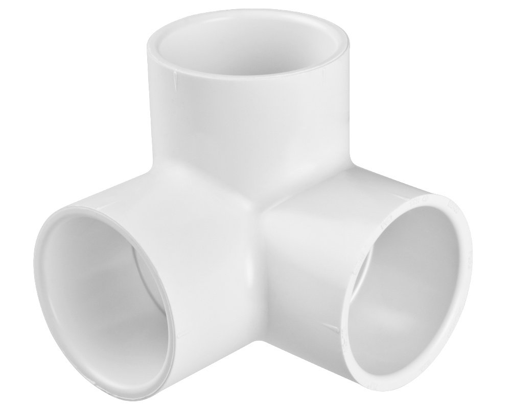 Raccord Té coudé ABS 1,5'' modèle 413-015 · Femelle/Femelle/Femelle