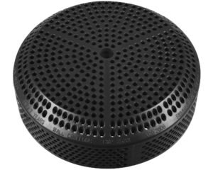 Grille d'aspiration CMP 25201-034-000 · Anti-vortex · Ø124 mm · Blanc