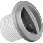 Buse Waterway Cluster Jet Roto · Filetage 25 mm · Gris lisse