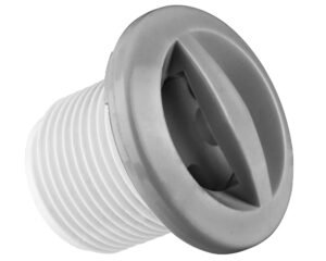 Buse Waterway Cluster Jet Roto · Filetage 25 mm · Gris lisse