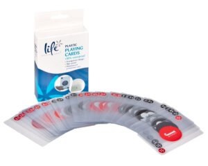 Jeu de cartes plastifiées Spa Access 668 · Étanche & indéchirable · 54 cartes