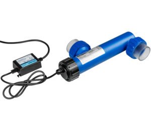 Système de désinfection UV-C Blue Lagoon BE01212 T5 · 21W · Jusqu'à 13 000 L/h