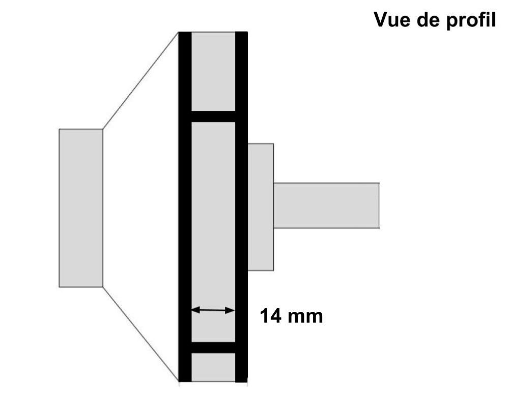 Turbine 3 HP Balboa 1212235 pour pompes Niagara et Vico Ultimax – Image 2