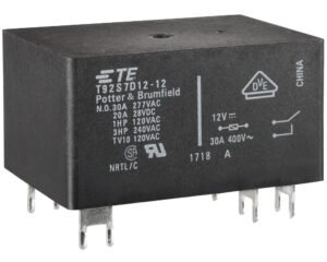 Relais de commande Potter & Brumfield T92S7D12-12 · Compatible cartes Sundance Spas