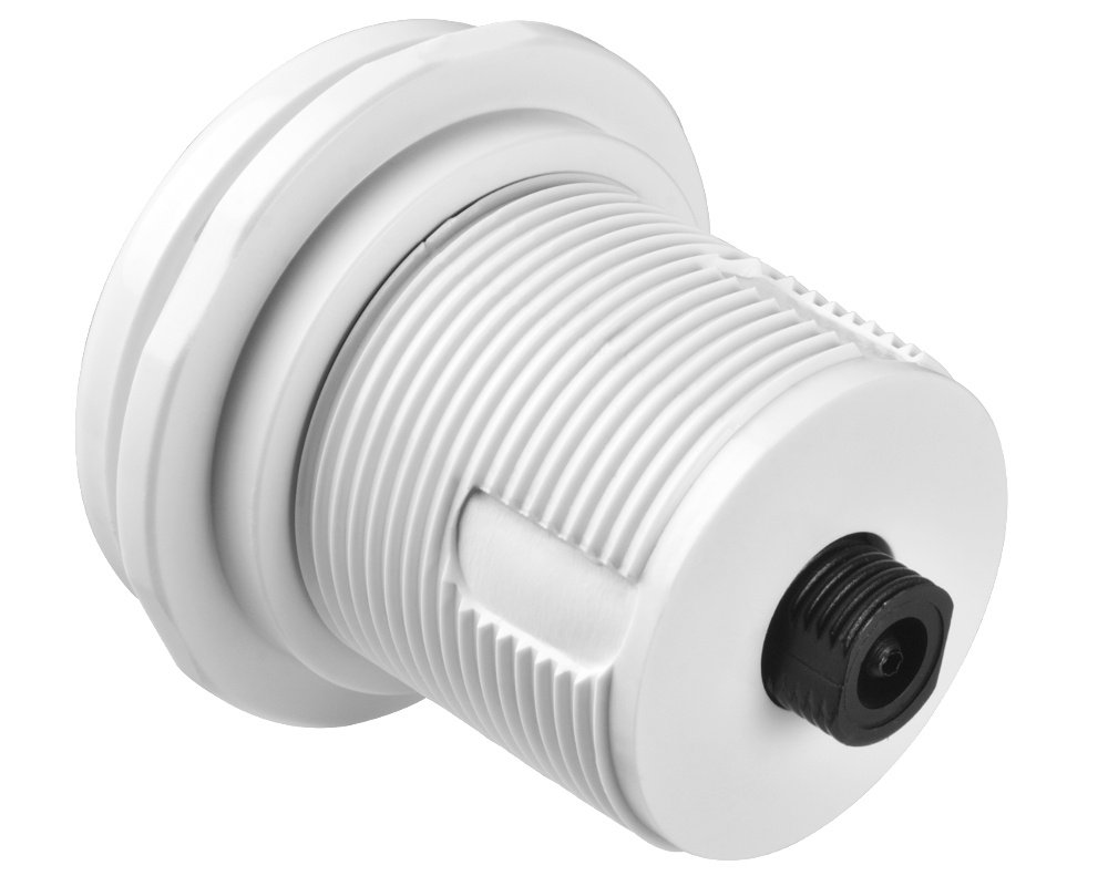 Bouton poussoir pneumatique Len Gordon LG10 Blanc lisse · Ø43 mm – Image 2