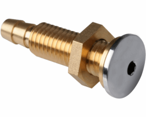Buse d'air HydroAir en laiton 21-1019 · Pour traversée de paroi jusqu'à 29 mm