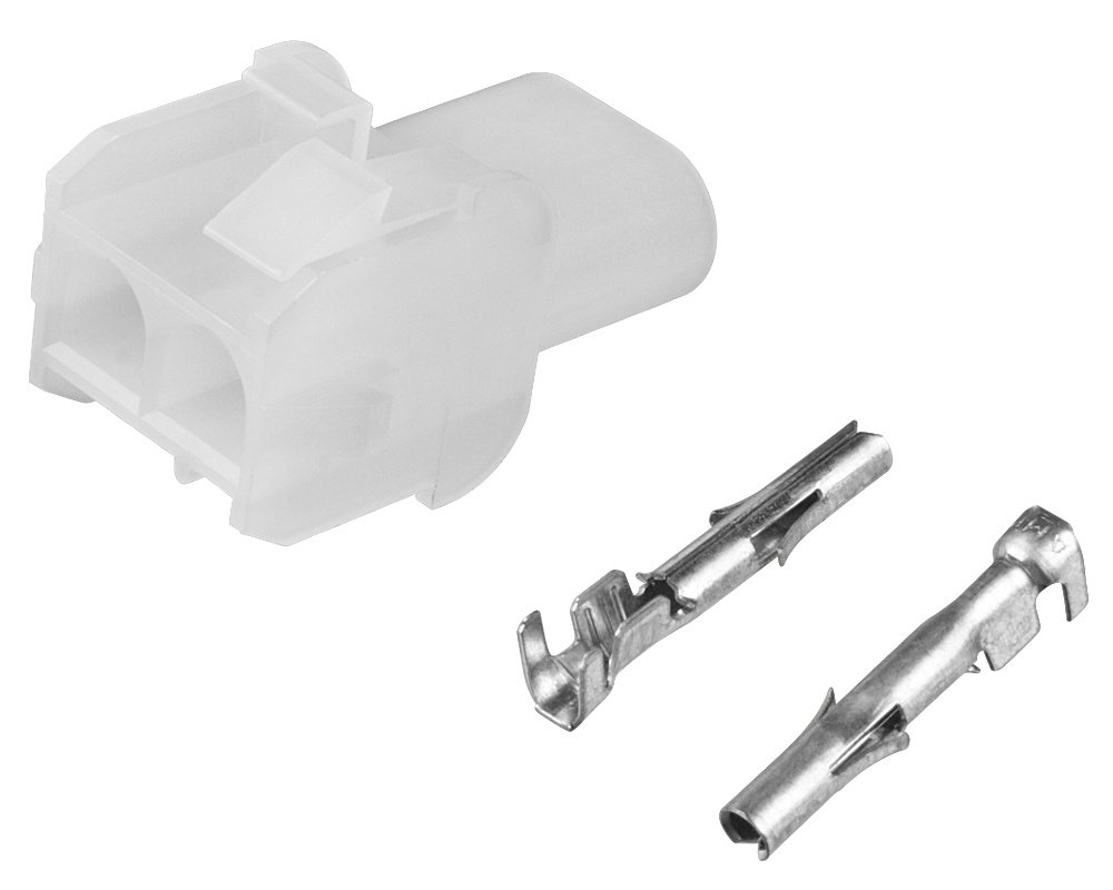 Connecteur AMP Femelle 2 Broches · Compatible Balboa & Waterway · Modèle 1-480699