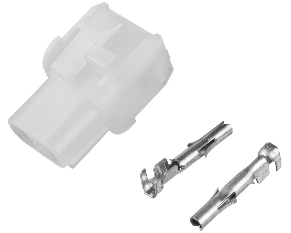 Connecteur AMP Femelle 2 Broches · Compatible Balboa & Waterway · Modèle 1-480699 – Image 2