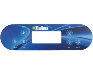 Membrane clavier Balboa VL700S · 6 touches autocollante · Réf. 11756