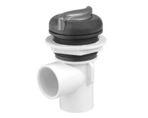 Vanne d'arrêt CMP Pro-Seal Ø1'' · Cap Graphite & Poignée S Argent