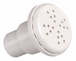 Buse d'air droite Astral Pool 28460 · Ø 26 mm · Pour spa maçonné · Blanc